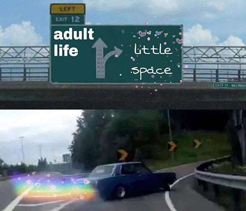 adult life little space visualisation