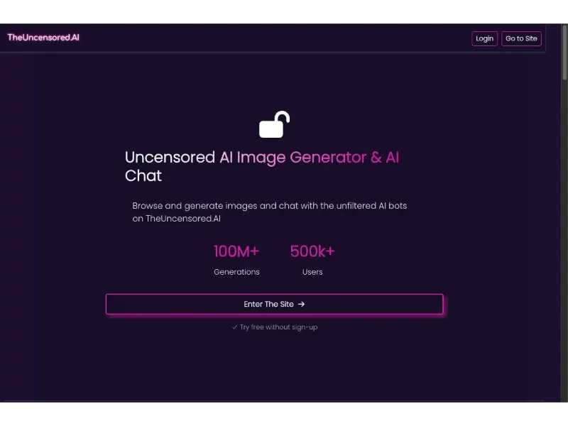 Screenshot of OnlyFakes App