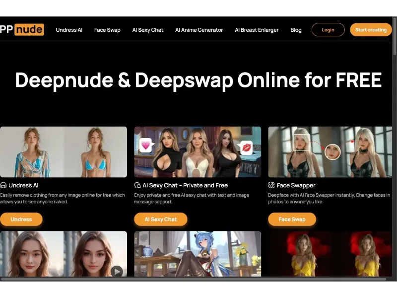 Screenshot of PPnude